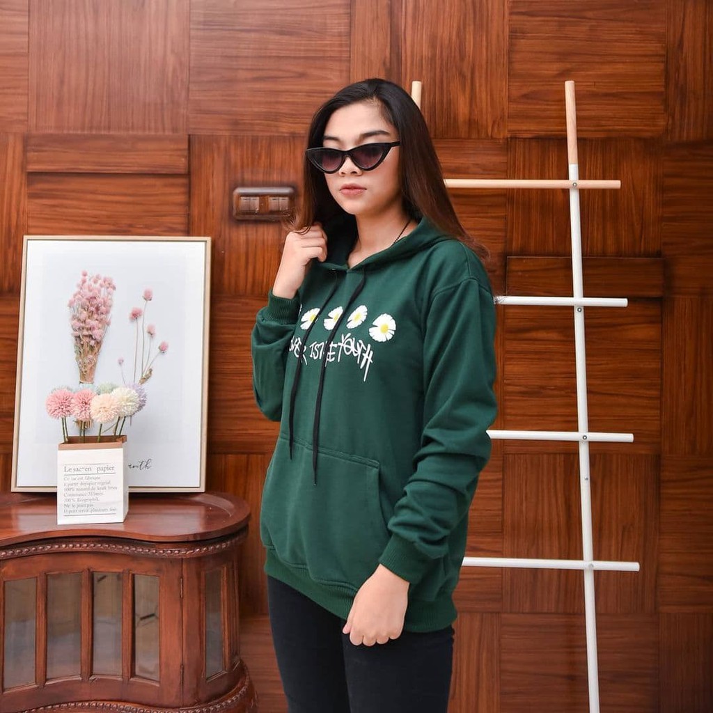 Nara Grosir - Flower Is The Youth l Sweater Pria dan Wanita Terbaru