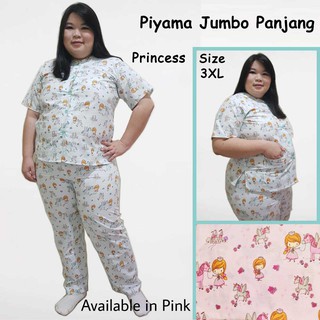 BIGCLO COD  Baju Tidur Jumbo Piyama Busui Celana  