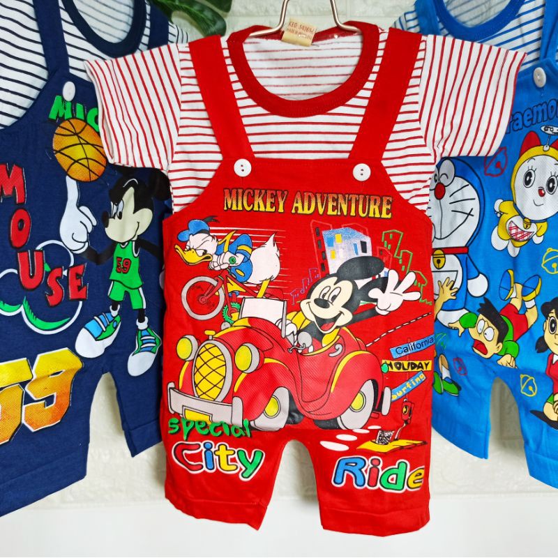 Ss#2001 Jumper Bayi size 2-10bulan / Pakaian Bayi / Overall Anak / Baju Kodok Anak