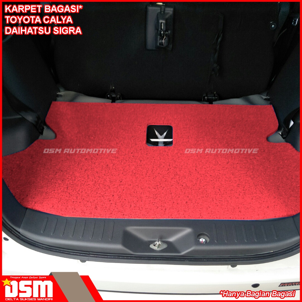 Karpet Mobil Toyota Calya &amp; Daihatsu Sigra ( all type dan tahun) - Bagian Bagasi / Karpet Bagasi Calya Sigra