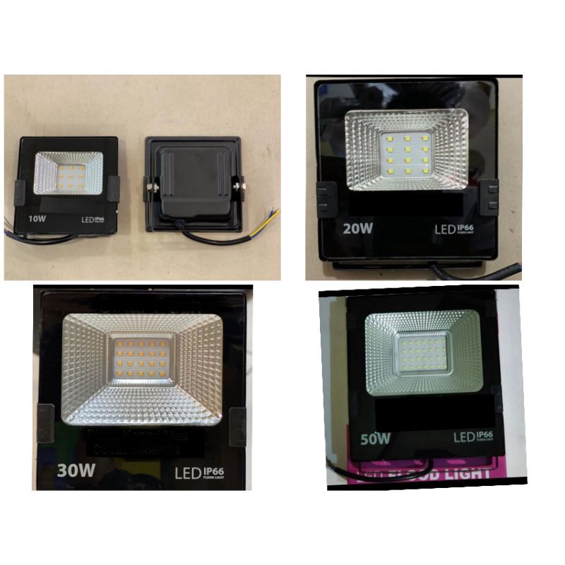 Lampu sorot led 10w 20w 30w 50w 100w 200w 300w 400w 500w floodlight tembak outdoor reklame halaman 1