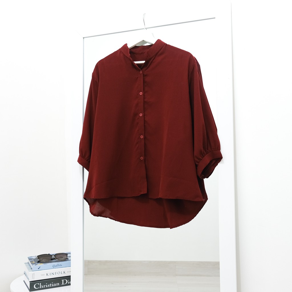 ZEVLIN SHIRT-Maroon