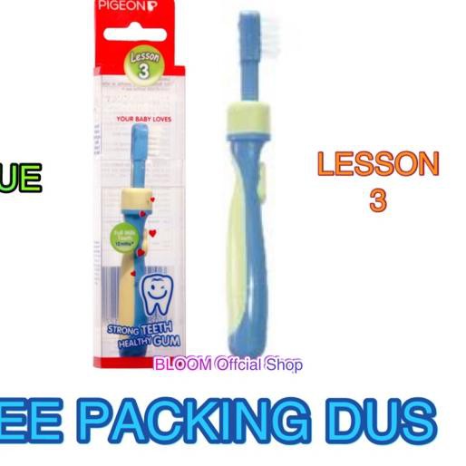 ☑ [LESSON 3] PIGEON Baby Training Tooth Brush Toothbrush Lesson Tahap 3 Tiga Sikat Gigi Bayi Anak ♣