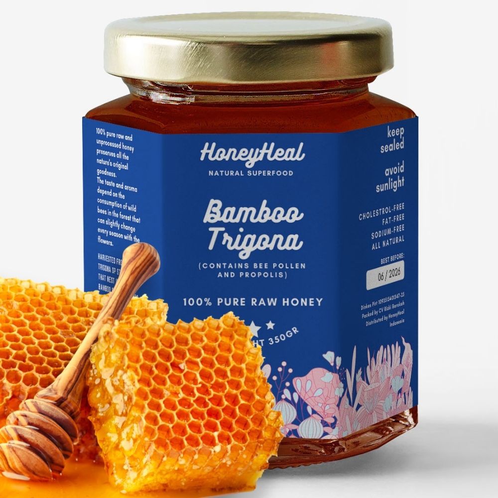 

MADU BAMBOO TRIGONA KLANCENG BAMBU KELULUT ASLI HUTAN MURNI WILD FOREST RAW HONEY ORGANIK ORGANIC