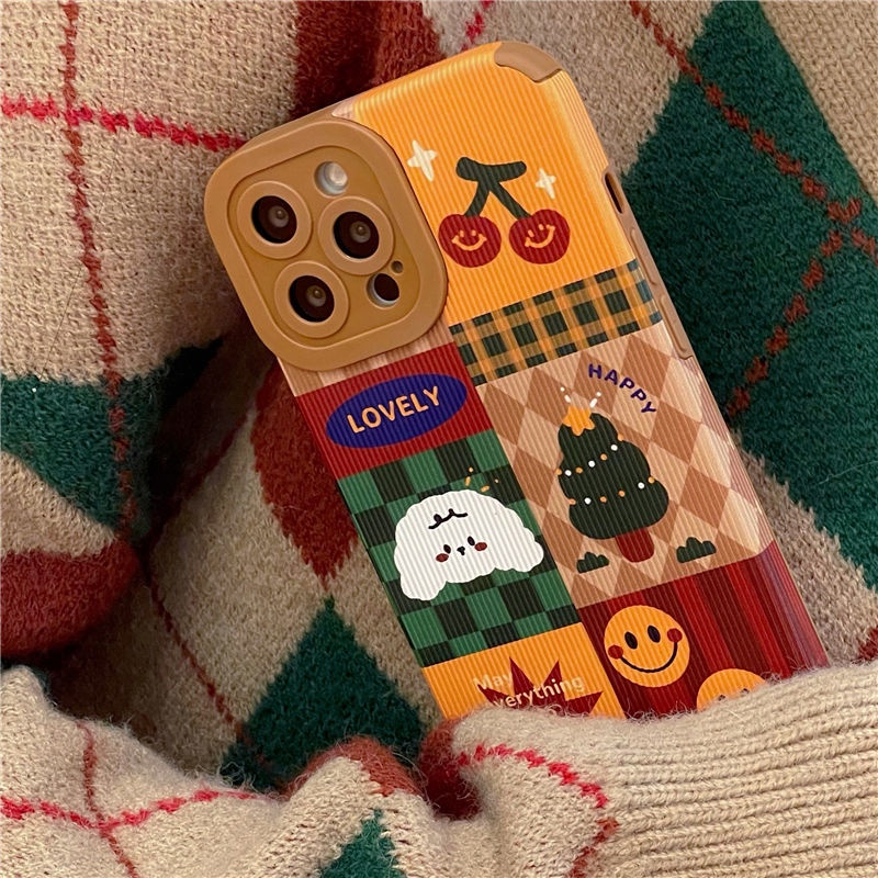 Christmas Tree Pattern For IPhone X Xs Xr XsMax 11 11Pro 11promax 12 12Pro 12ProMax 13 13pro 13promax Silicone  Case Pjsd