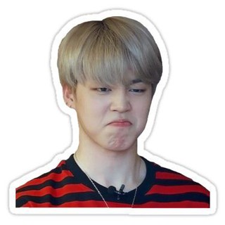 Sticker Jimin Bts Park Jimin No Jimout Shopee Indonesia