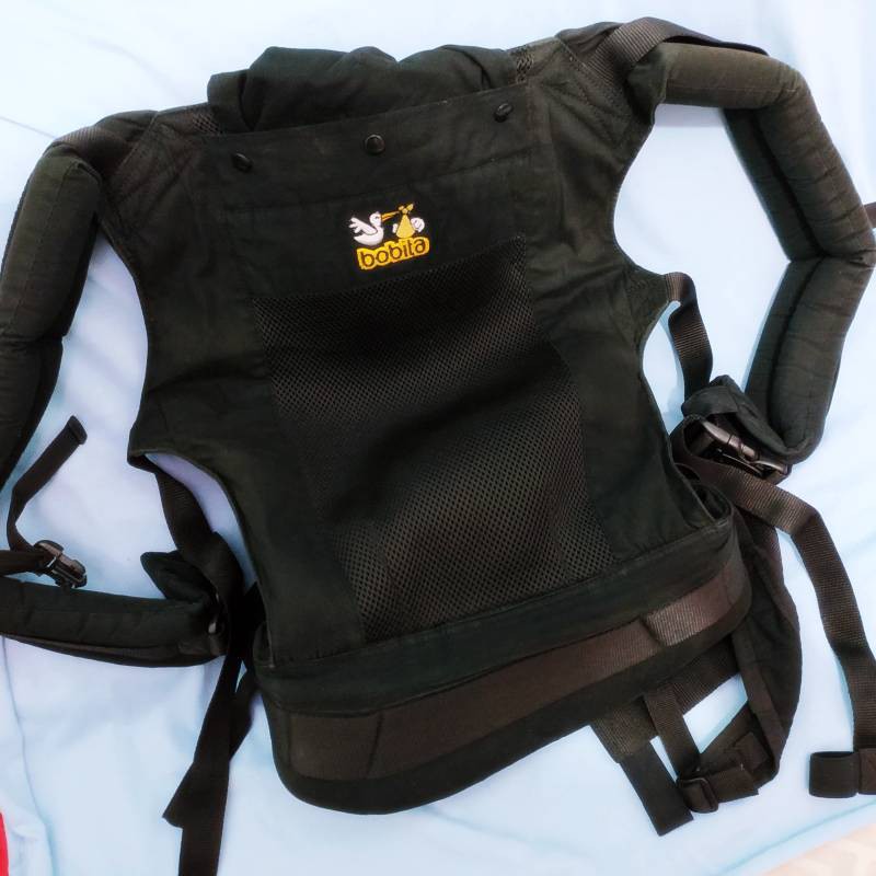 Gendongan Bayi Premium Bobita Carrier Gen 2 Original Ori Preloved Mulus Bekas Second Hitam