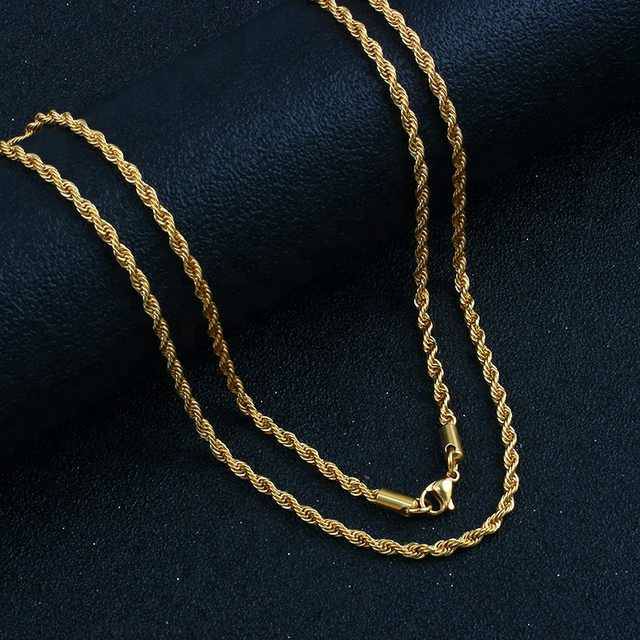 Kalung tambang dewasa xuping emas panjang 60cm