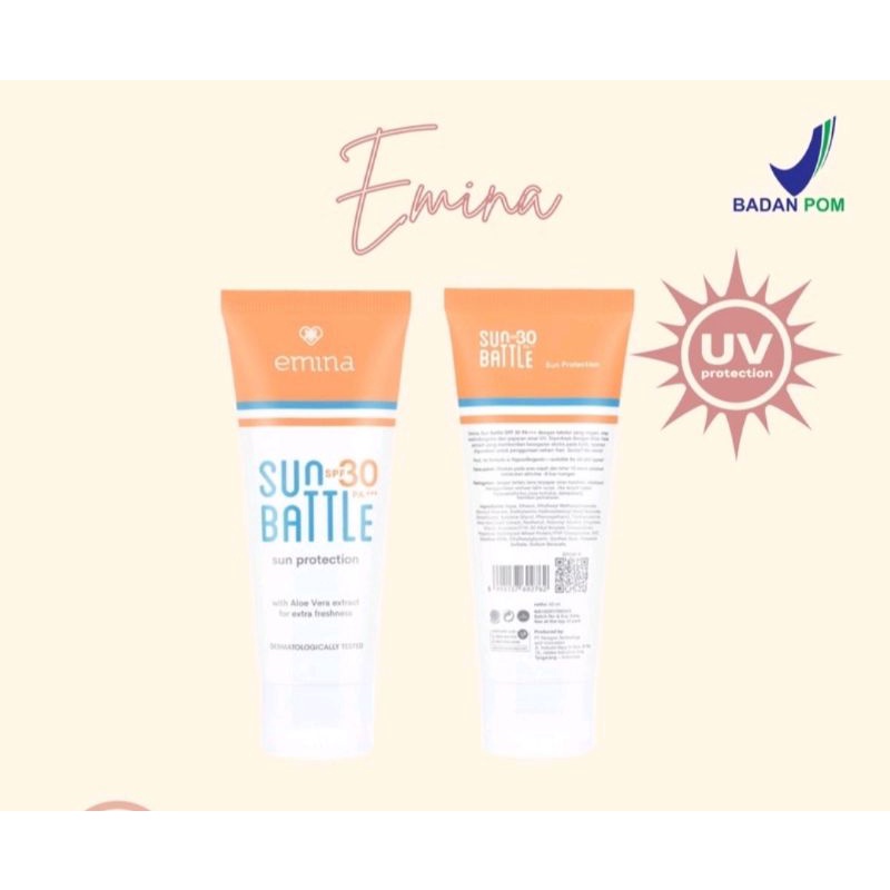 Emina Sun Protection Sun Battle Spf 30 60ml