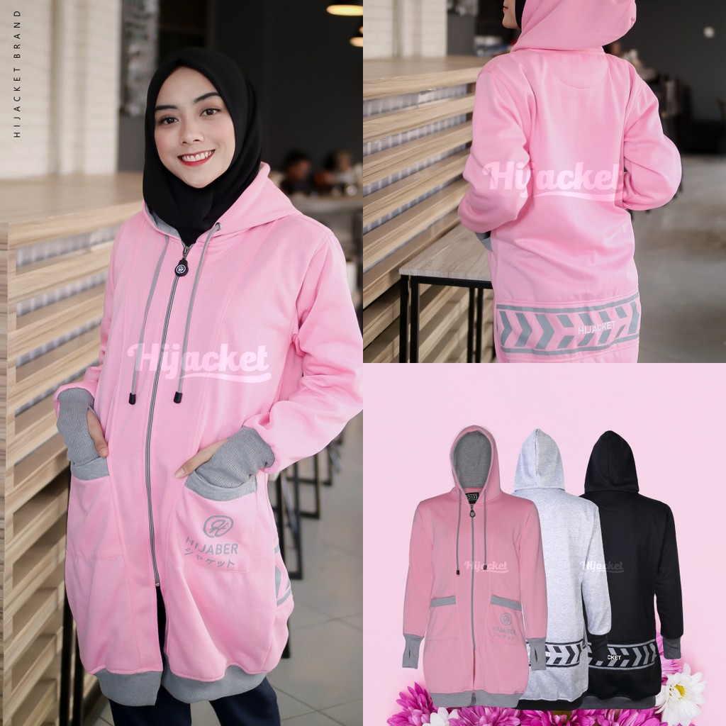 Jacket Hijacket Yukata I Jaket Hijaber I Hijaket Original I Jaket Muslimah-5