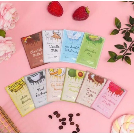 MASKER ORGANIK TRAVEL SIZE MASKER BY LEA GLORIA 10 GRAM | ORIGINAL | BPOM