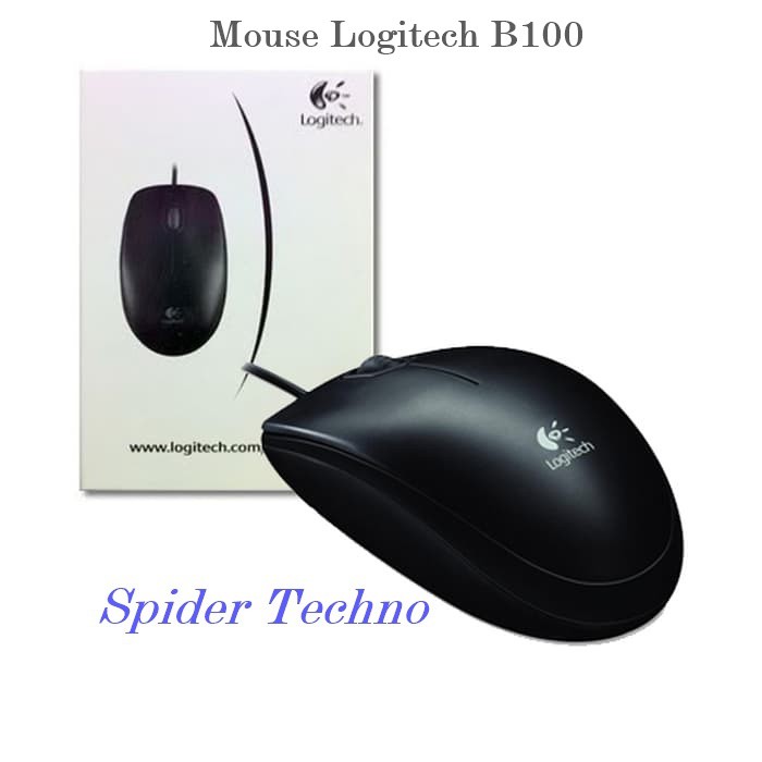 Mouse USB Logitech B100 Optical / Mouse / Mouse Logitech / Logitech / Logitech B100 / USB