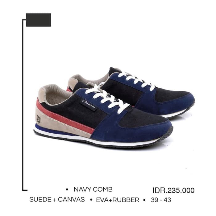 SEPATU SNEAKERS PRIA KEREN DISTRO GSHOP ORIGINAL GS6076