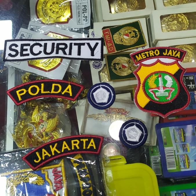 Bordiran Security Bordiran Satpam Atribut Satpam Atribut Security BAGUS