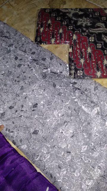 Batik Kebaya Halus Pekalongan Mix Brokat Rangrang Renda Ori