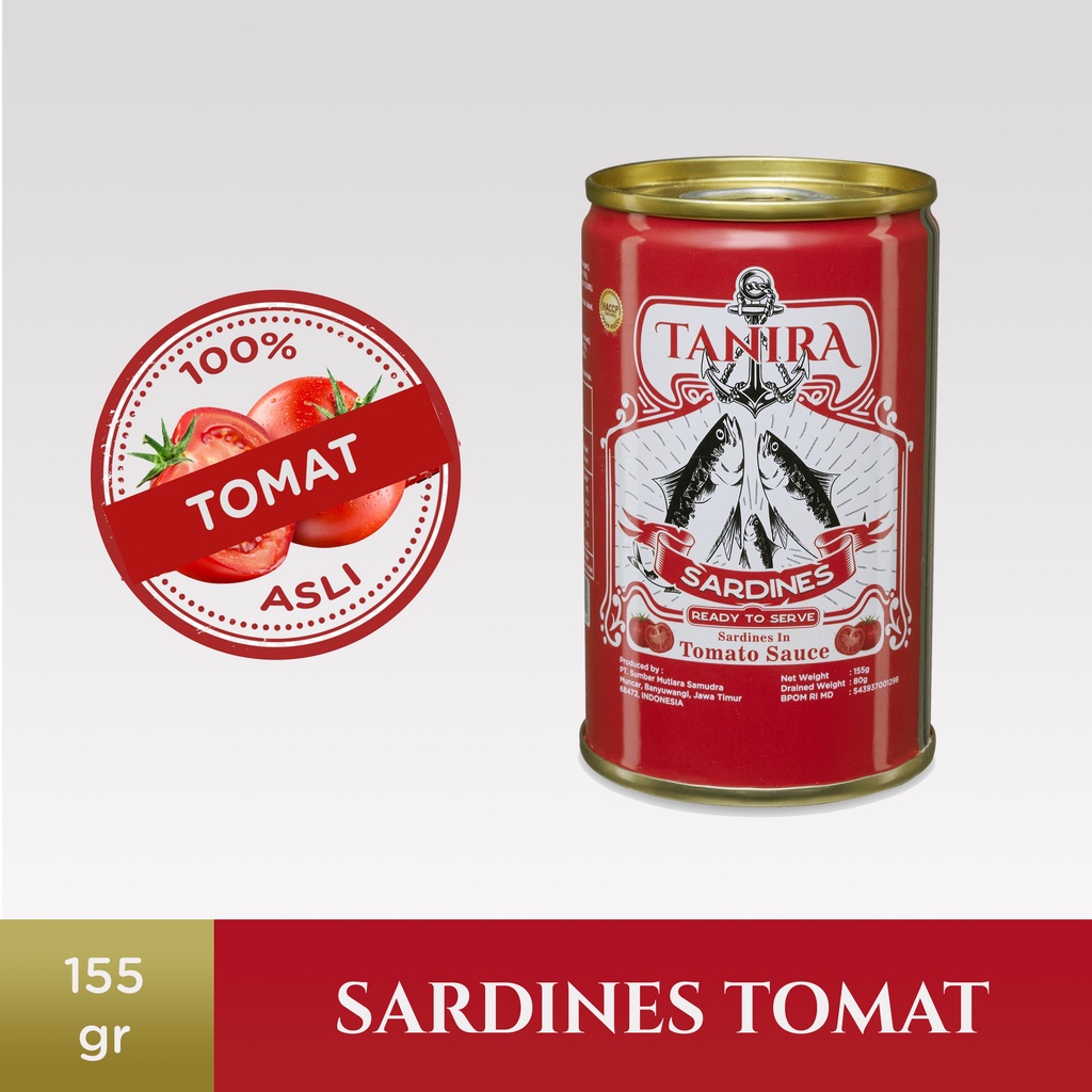 

Tanira Sarden Saus Tomat 155 gr