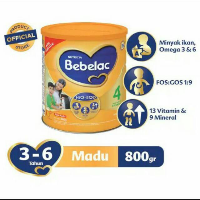 Bebelac 4 Madu 800gr
