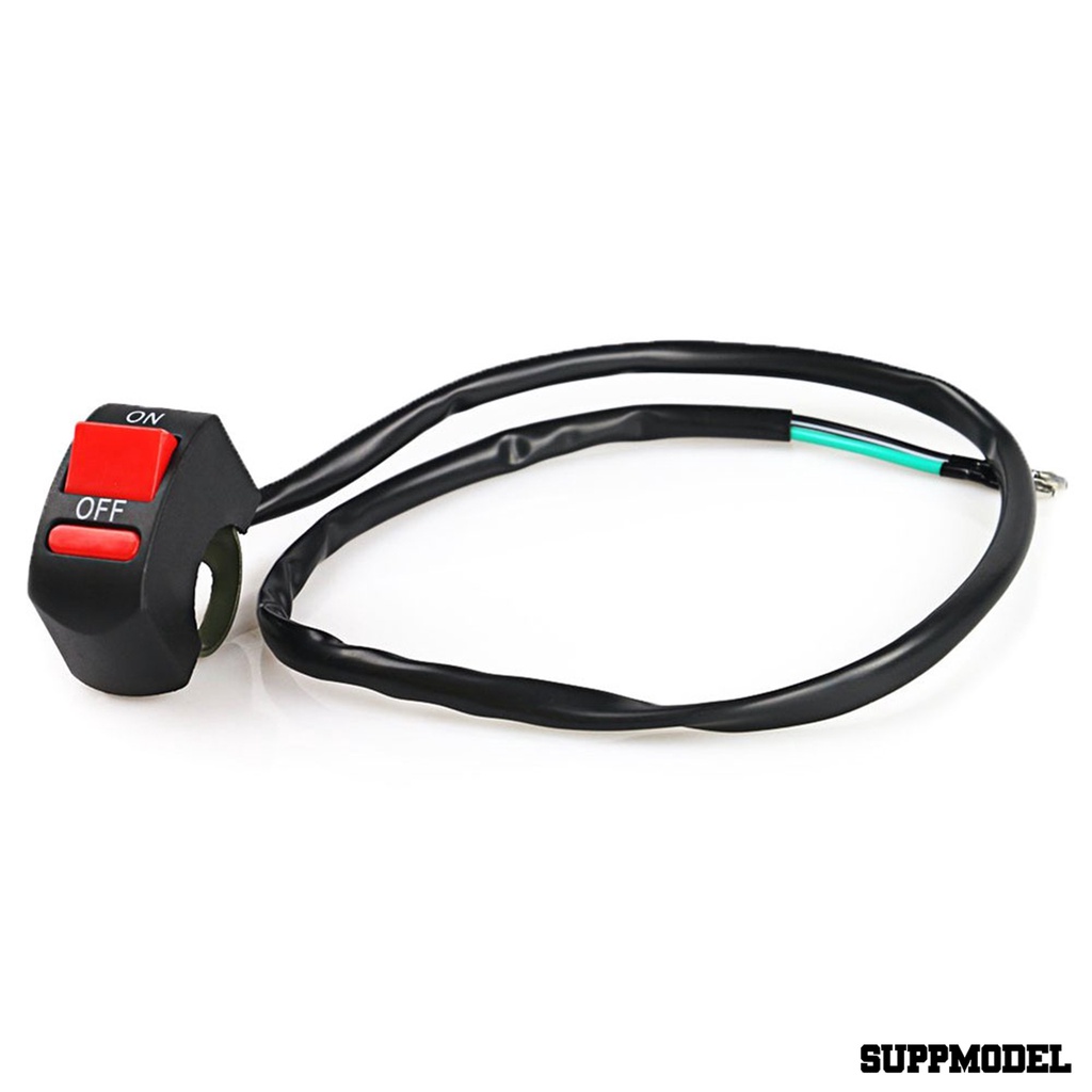 SPM DC12V/10A Universal Motorcycle Headlight Handlebar Flameout Switch ON OFF Button