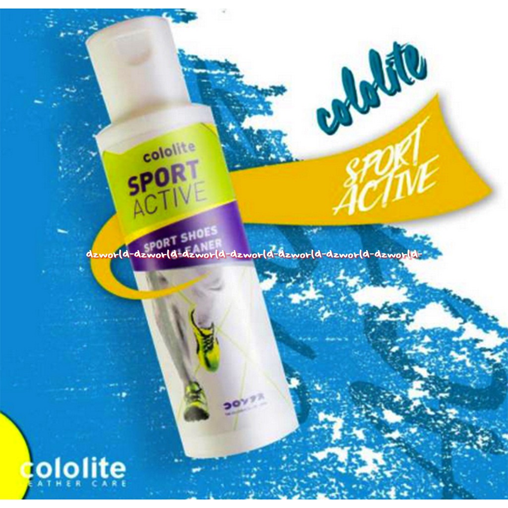 Cololite Sport Active 75ml Sport Shoes Cleaner Pembersih Sepatu Sneakers Olahraga  Colo Lite Kololite Cleanser Membersihkan Sepatu Sekolah Shoe