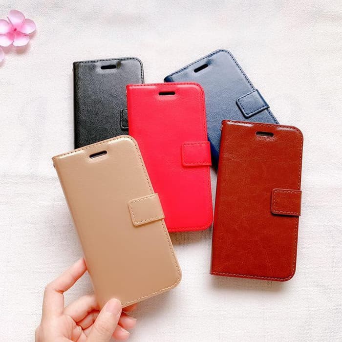 FLIP CASE XIAOMI REDMI NOTE 4X/NOTE 4/REDMI MI PLAY/ NOTE 7/GO/S2  PREMIUM LEATHER MAGNETIC