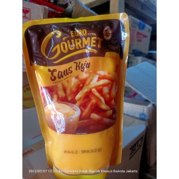 

saos keju euro gourmet 500g