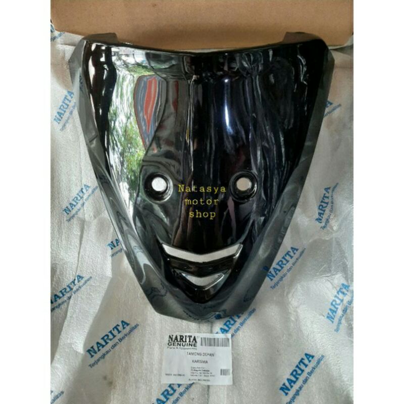 COVER TAMENG DASI DEPAN HONDA KARISMA X 125 DAN KARISMA 125D HITAM