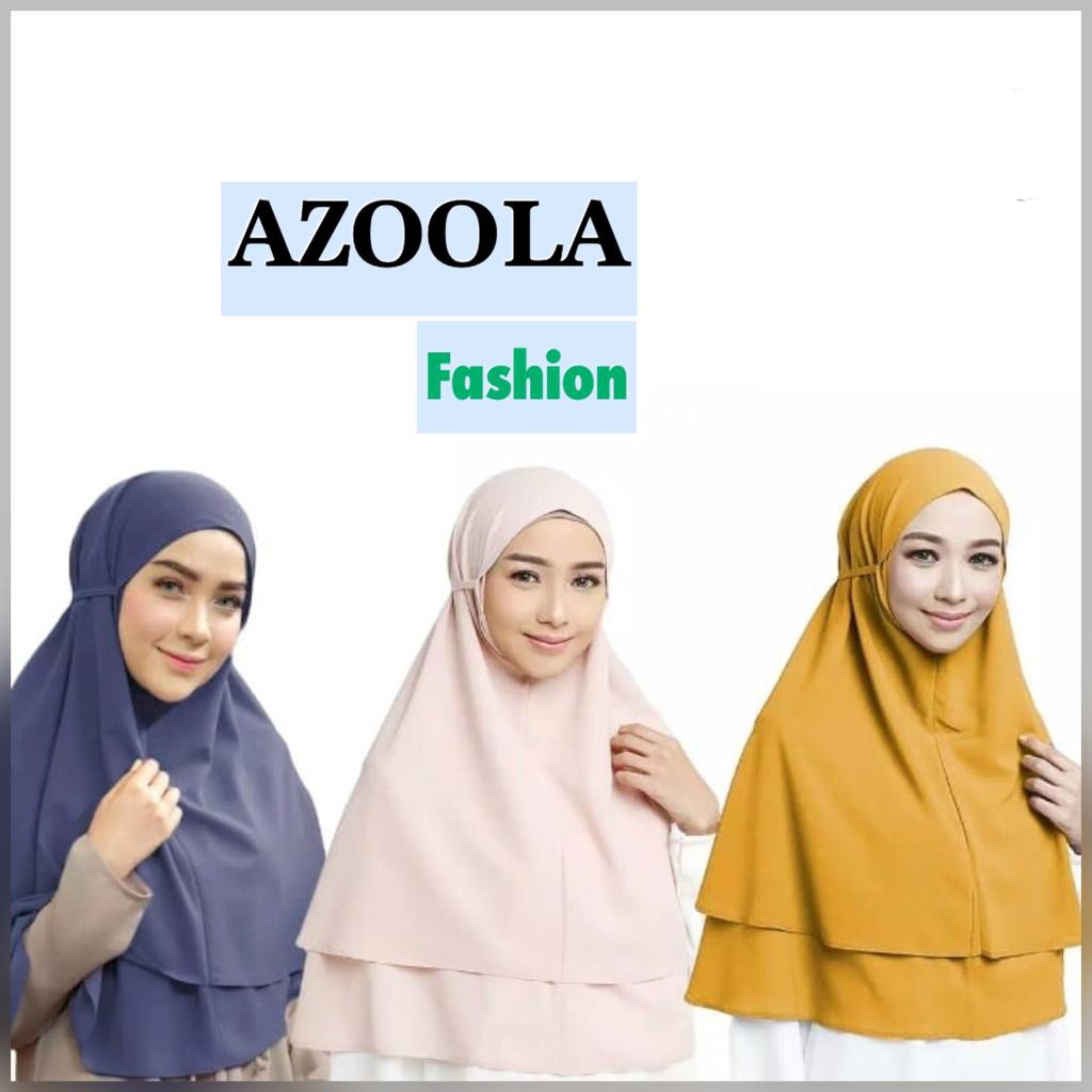 HIJAB/JILBAB/KERUDUNG 2LYER NON PET/BERGO DIAMOND/HIJAB INSTAN