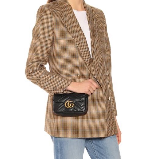 TERMURAH Gucci marmont mattelesse super mini ORIGINal