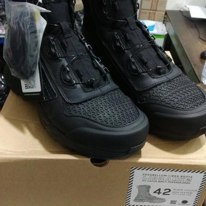Sepatu PDL Tactical BOA Parabellum LIBRA MK2 Box Coklat OriginaL.