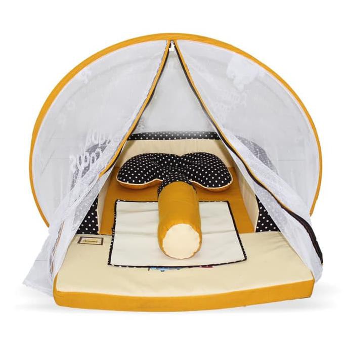 Kasur Bayi Lipat Print Kelambu Snobby Tpk1491 Sajidin73