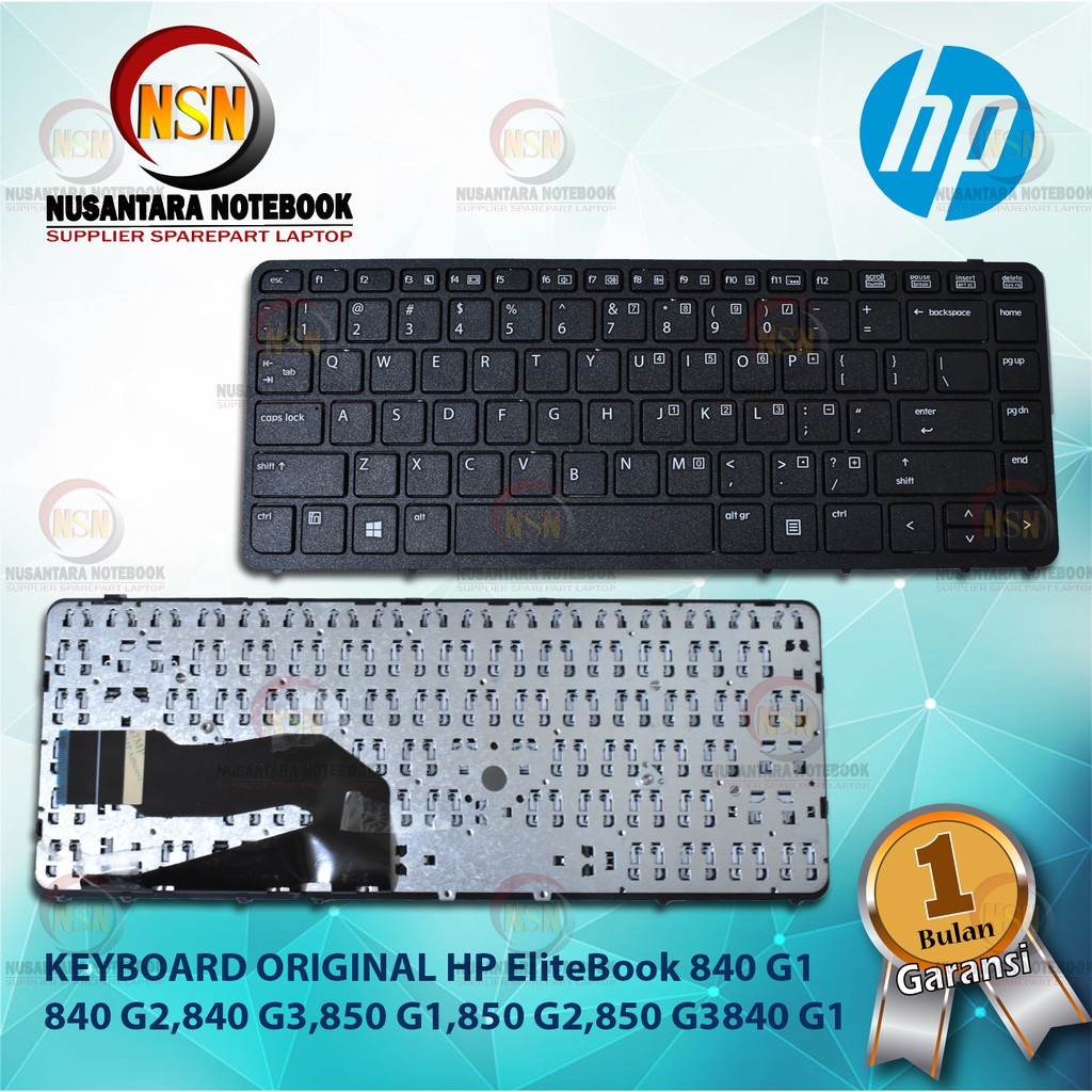 Keyboard Original Hp EliteBook 840 G1,840 G2,840 G3,850 G1,850 G2,850