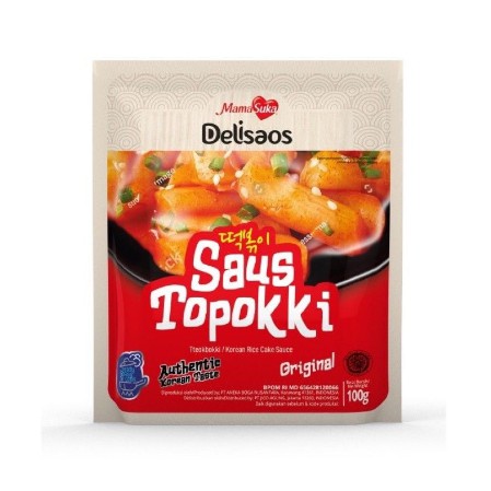 

Mamasuka Delisaos Saus Topoki Original 100gr