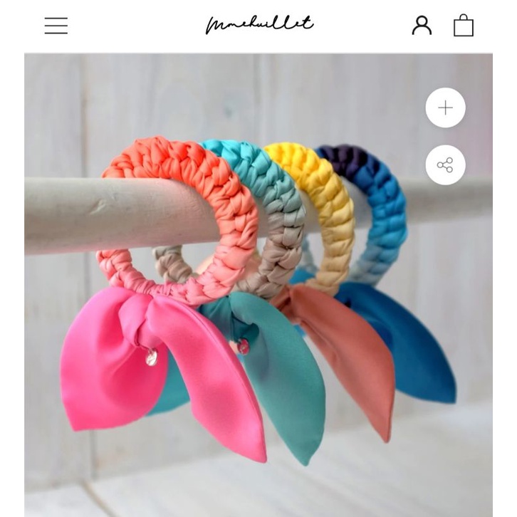 mili scrunchie handmadepita x mmehuillet