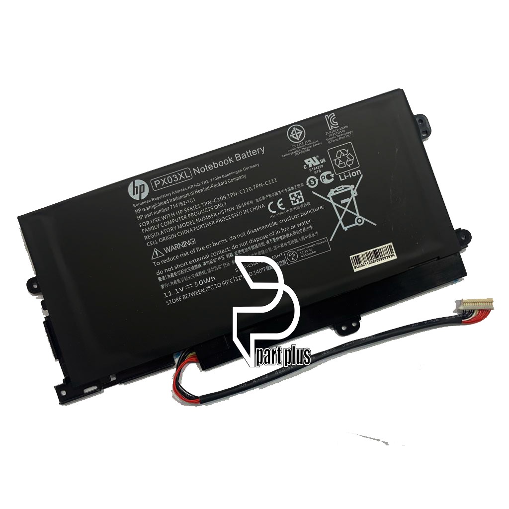 Baterai Laptop HP PX03XL M6-K K010DX HSTNN-LB4P TPN-C109 TPN-C110