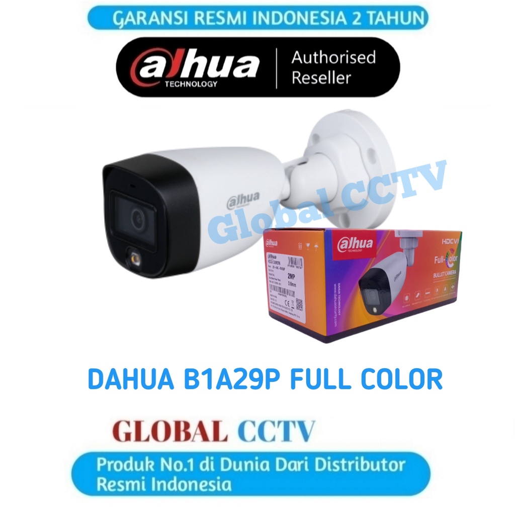 Jual DAHUA FULL COLOR 2MP B1A29P CAMERA CCTV DAHUA FULL COLOR | Shopee ...