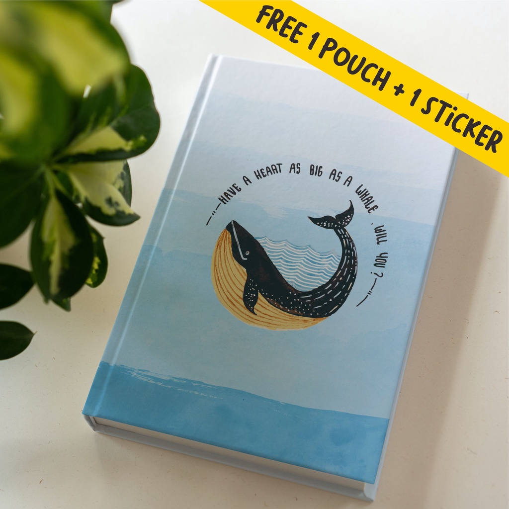 

Buku Catatan Lucu Diary Journal Kado Gift Notebook Agenda, Dotted, dan Polos Paus