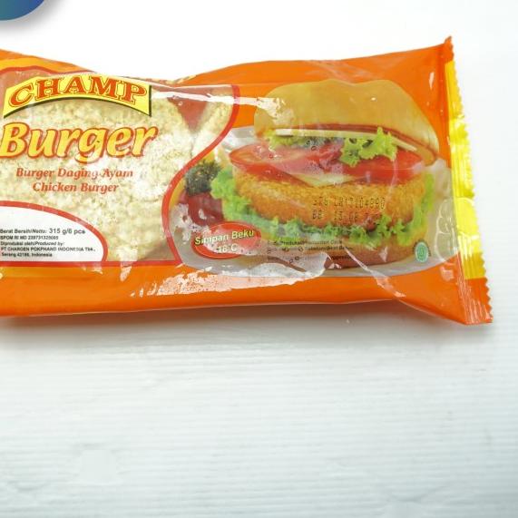 

✧ CHAMP BURGER 315 GR / DAGING BURGER CHAMP ►