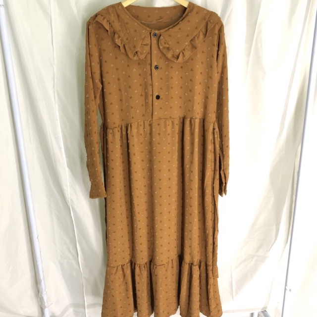 Dress eisyy Midi Crinkle Rubiah Airflow