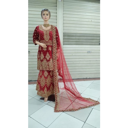 Lehenga Pakistan wedding full dress india baju india baju pengantin india