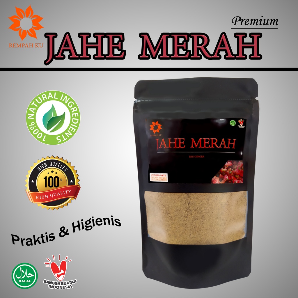 

Jahe Merah Bubuk 50gr Murni Ginger Powder