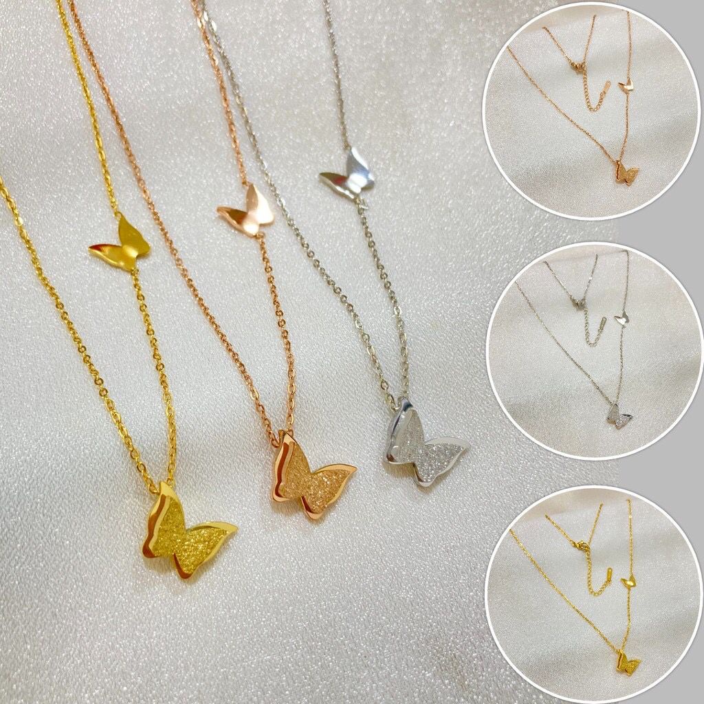 Kalung Angsa Titanium Premium Import Aksesoris Fashion wanita Korea Simple Mewah Elegan anti Karat  Aksesoris Wanita Perhiasan Korea  Perhiasan wanita /  Kalung  wanita terbaru kekinian /  Kalung  emas wanita /  Kalung  tangan wanita / Gelang wanita korea