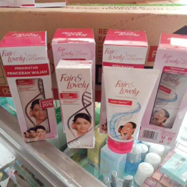 Daf | Paket Fair And Lovely Sabun Muka 50 + Pelembab 25Gram