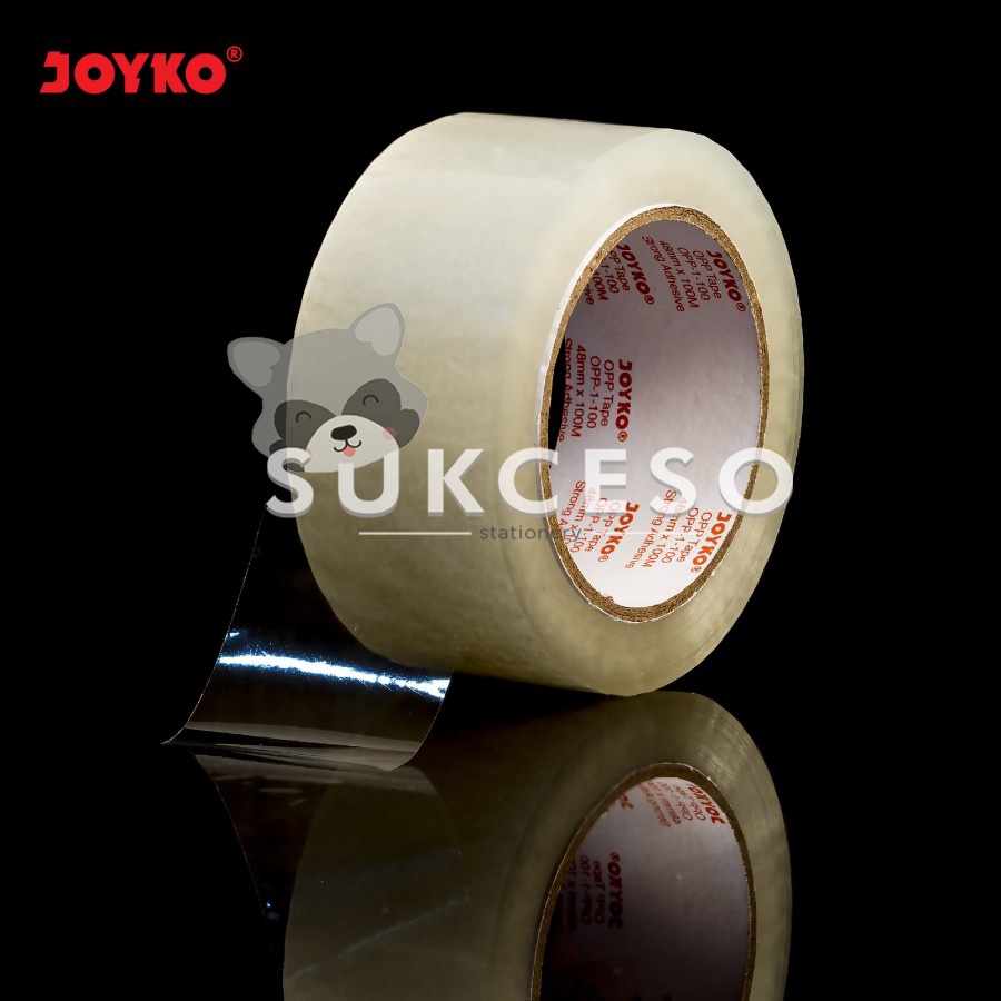

Joyko Lakban OPP-1-100 48mm x 100m / Lakban Bening Murah