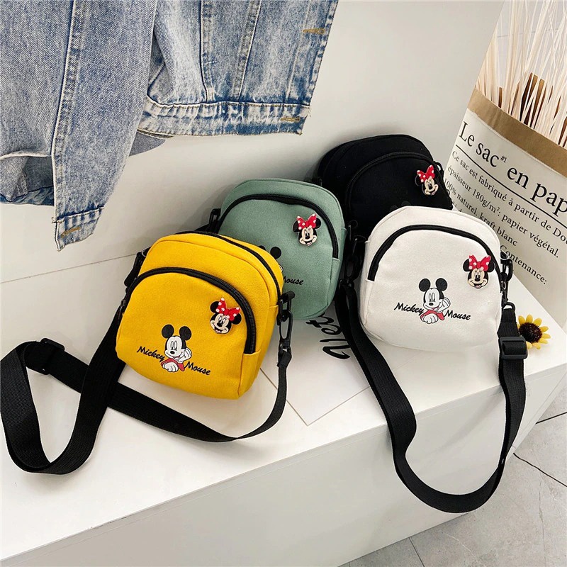 TAS SELEMPANG MICKEY MOUSE-MINIE MOUSE-SLING BAG MURAH-TAS MURAH