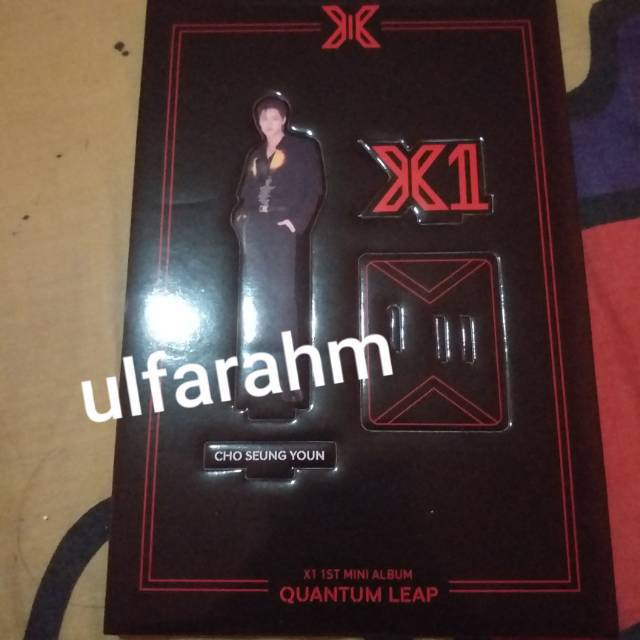Cho Seungyoun Cha Junho Standee X1 Quantum Leap Bisang