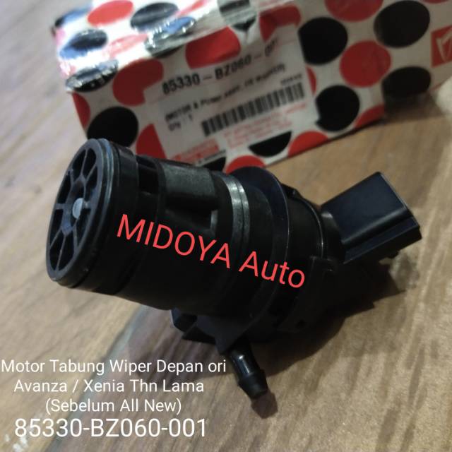 Motor Washer Pump Motor Tabung Wiper Depan Avanza / Xenia / Rush / Terios ori