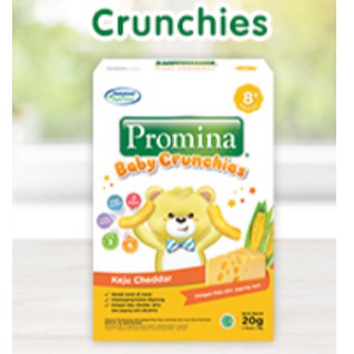 Promina Snack Baby Crunchies Keju Cheddar 20 Gram