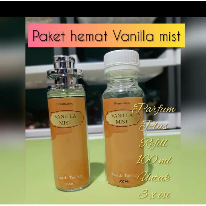 PARFUM THAILAND PAKET HEMAT(P.THAILAND 35ML BONUS REFILL 100ML)