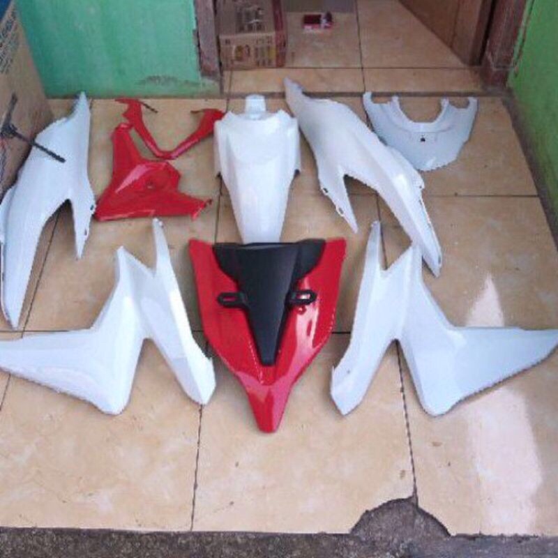Paketan Full set Body halus Vario 150  new Terbaru 2020 K59j Merah Putih