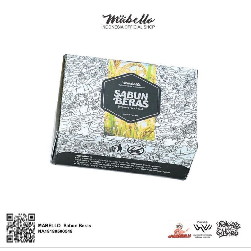 Mabello sabun beras